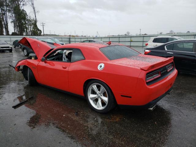 2C3CDZBT8FH711418 - 2015 DODGE CHALLENGER SXT PLUS RED photo 2