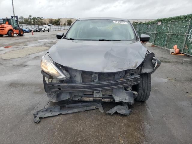 3N1AB7AP4HL636117 - 2017 NISSAN SENTRA S GRAY photo 5