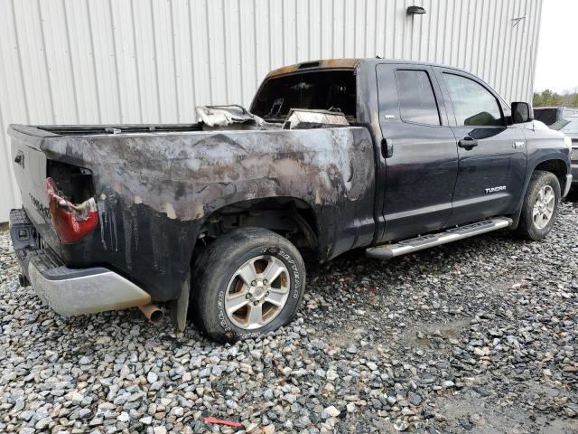 5TFRY5F12EX157833 - 2014 TOYOTA TUNDRA DOUBLE CAB SR/SR5 BLACK photo 3
