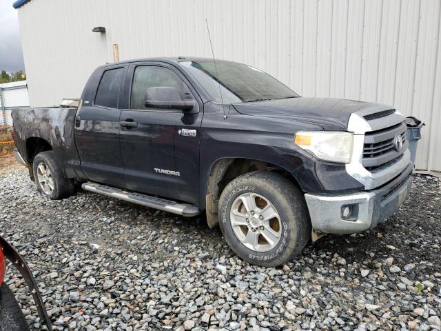 5TFRY5F12EX157833 - 2014 TOYOTA TUNDRA DOUBLE CAB SR/SR5 BLACK photo 4