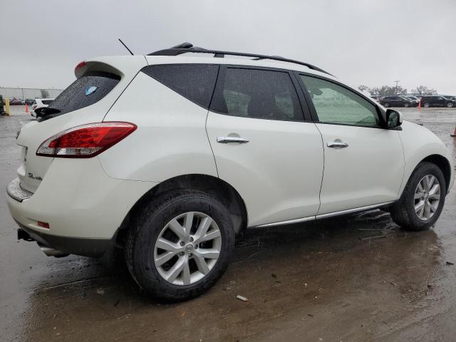 JN8AZ1MW0CW238970 - 2012 NISSAN MURANO S WHITE photo 3