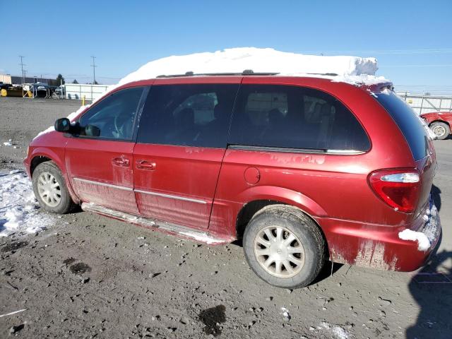 2C8GT54L63R234580 - 2003 CHRYSLER TOWN & COU LXI RED photo 2