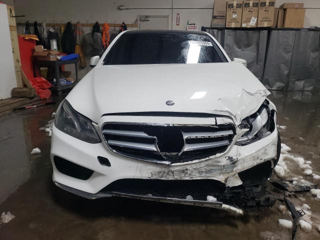 WDDHF8JB3EA999933 - 2014 MERCEDES-BENZ E 350 4MATIC WHITE photo 5