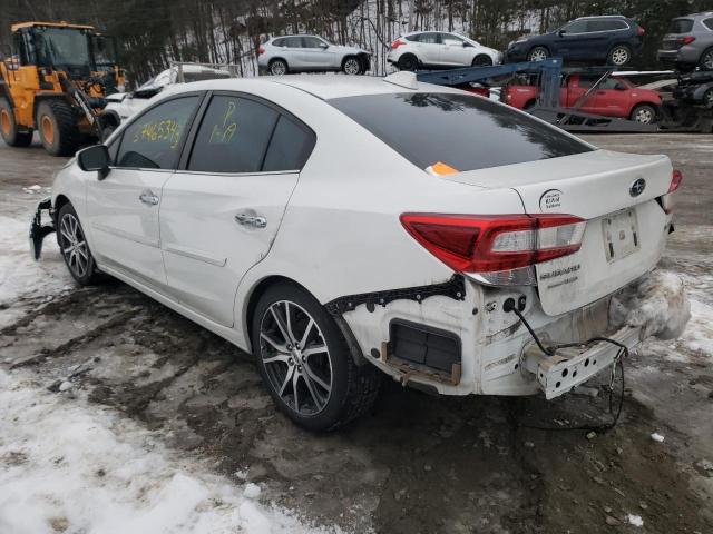 4S3GKAS64K3611392 - 2019 SUBARU IMPREZA LIMITED WHITE photo 2