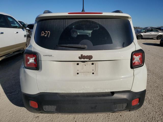 ZACCJABT5GPE20929 - 2016 JEEP RENEGADE LATITUDE WHITE photo 6