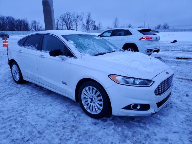 3FA6P0PU0GR192289 - 2016 FORD FUSION SE PHEV WHITE photo 4