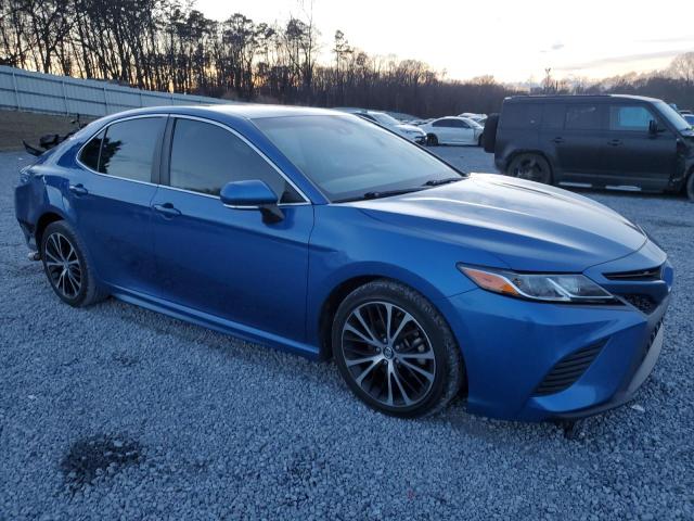 4T1B11HK8KU215232 - 2019 TOYOTA CAMRY L BLUE photo 4