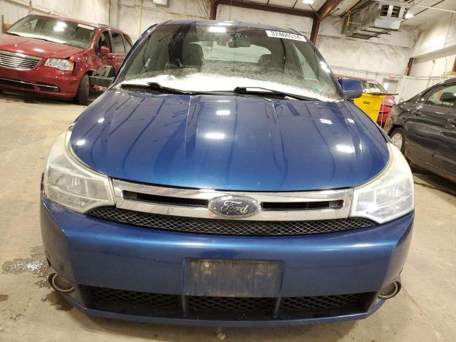 1FAHP33N08W168954 - 2008 FORD FOCUS SE BLUE photo 5