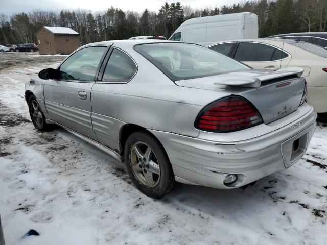 1G2NF12F62C301678 - 2002 PONTIAC GRAND AM SE1 SILVER photo 2