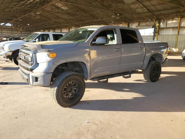 5TFGY5F15EX152634 - 2014 TOYOTA TUNDRA CREWMAX PLATINUM GRAY photo 1