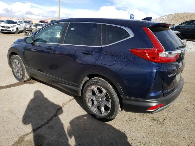 7FARW2H5XJE008888 - 2018 HONDA CR-V EX BLUE photo 2