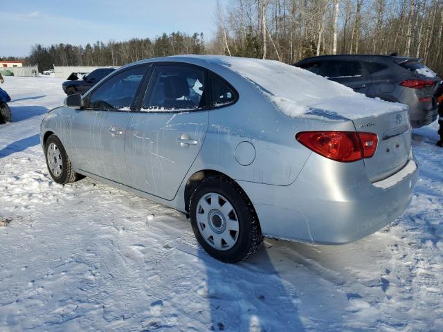 KMHDU4AD8AU990982 - 2010 HYUNDAI ELANTRA BLUE SILVER photo 2