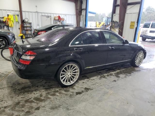 WDDNG71X57A012936 - 2007 MERCEDES-BENZ S 550 BLACK photo 3