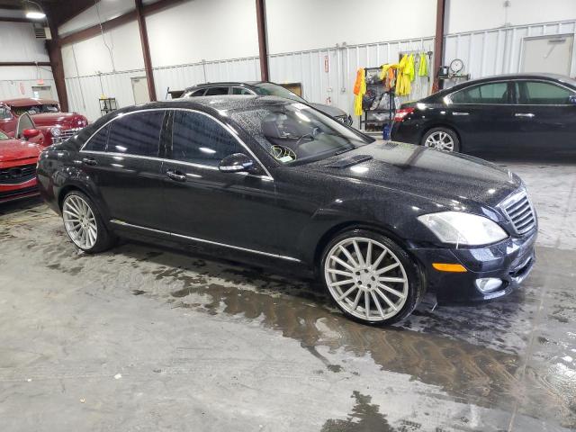 WDDNG71X57A012936 - 2007 MERCEDES-BENZ S 550 BLACK photo 4