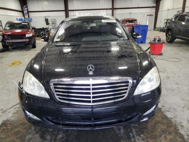 WDDNG71X57A012936 - 2007 MERCEDES-BENZ S 550 BLACK photo 5