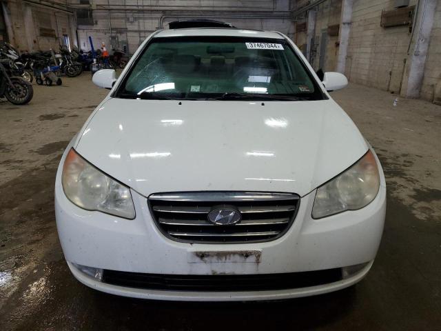 KMHDU46D17U076221 - 2007 HYUNDAI ELANTRA GLS WHITE photo 5