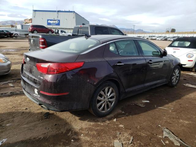 5XXGN4A70EG341729 - 2014 KIA OPTIMA EX MAROON photo 3