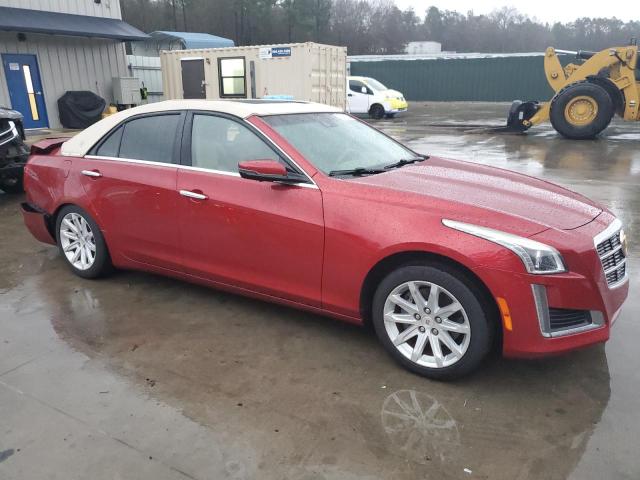 1G6AR5SX5E0144896 - 2014 CADILLAC CTS LUXURY COLLECTION RED photo 4