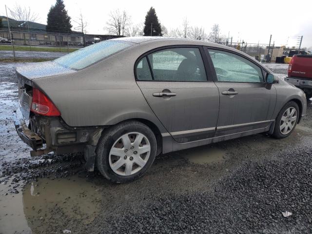 1HGFA16548L102574 - 2008 HONDA CIVIC LX GRAY photo 3