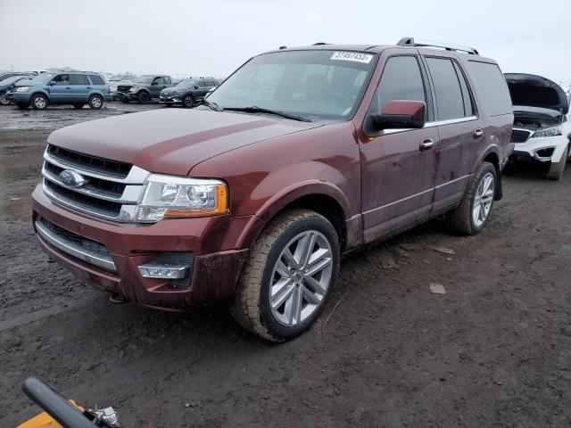 1FMJU2AT5GEF43057 - 2016 FORD EXPEDITION LIMITED MAROON photo 1