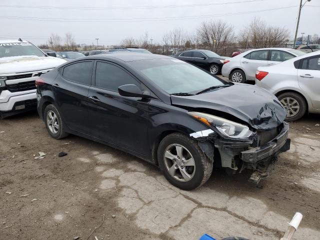 5NPDH4AE0EH534458 - 2014 HYUNDAI ELANTRA SE BLACK photo 4