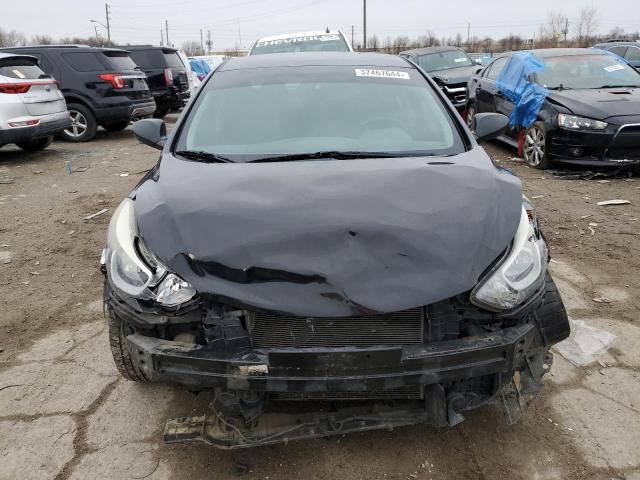 5NPDH4AE0EH534458 - 2014 HYUNDAI ELANTRA SE BLACK photo 5