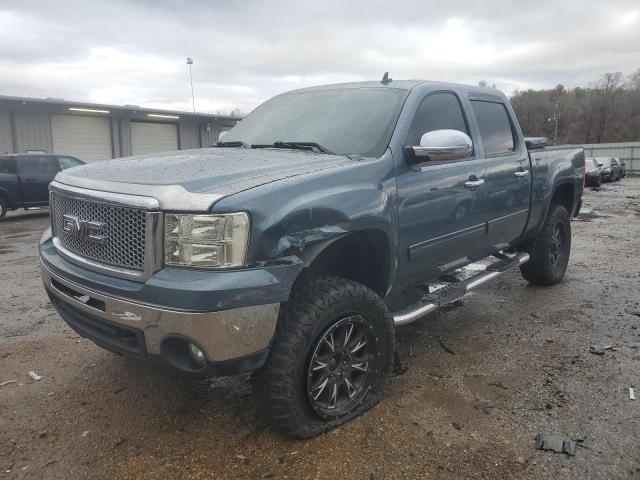 3GTP2VE72CG266194 - 2012 GMC SIERRA K1500 SLE BLUE photo 1