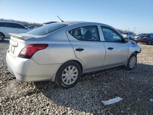 3N1CN7AP1KL806019 - 2019 NISSAN VERSA S SILVER photo 3