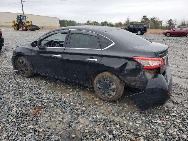 3N1AB7AP4EY216954 - 2014 NISSAN SENTRA S BLACK photo 2