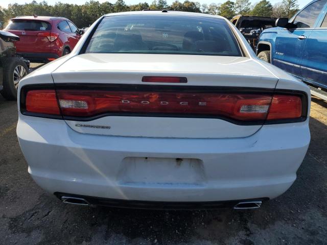 2B3CL3CG9BH605875 - 2011 DODGE CHARGER WHITE photo 6