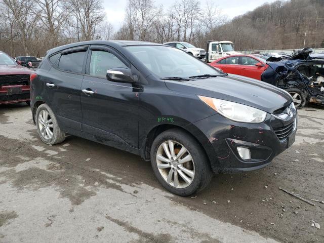 KM8JU3AC5BU143925 - 2011 HYUNDAI TUCSON GLS BLACK photo 4