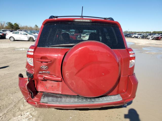 2T3ZF4DV1BW080295 - 2011 TOYOTA RAV4 RED photo 6