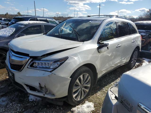 5FRYD4H47FB028599 - 2015 ACURA MDX TECHNOLOGY 白色 照片 1