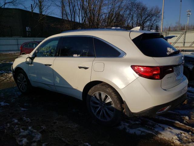 5FRYD4H47FB028599 - 2015 ACURA MDX TECHNOLOGY 白色 照片 2