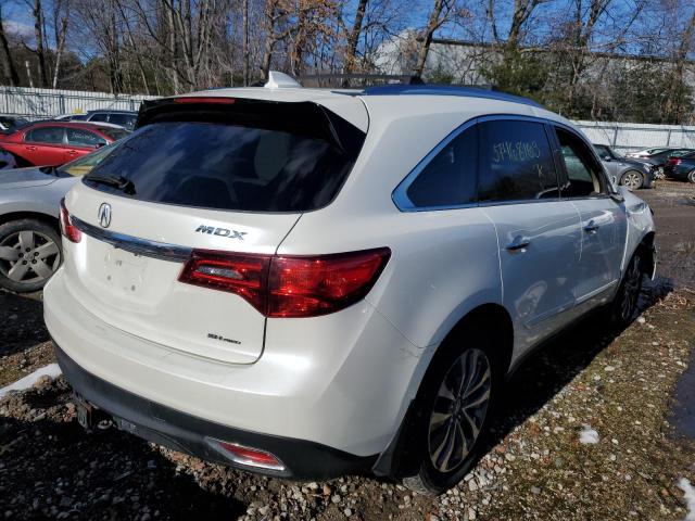 5FRYD4H47FB028599 - 2015 ACURA MDX TECHNOLOGY 白色 照片 3