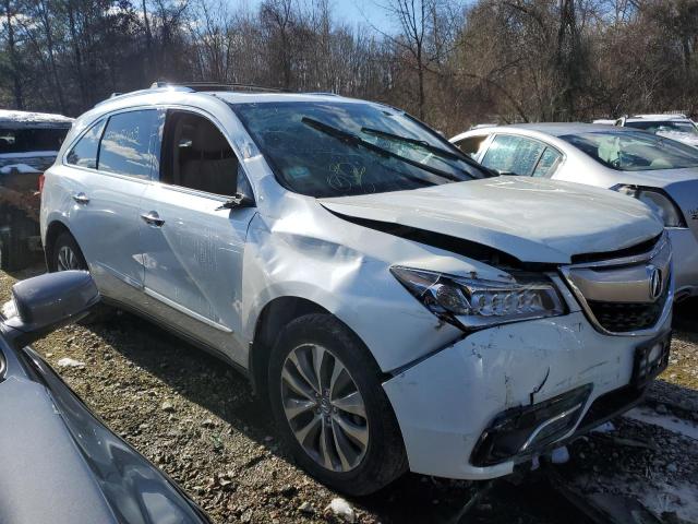 5FRYD4H47FB028599 - 2015 ACURA MDX TECHNOLOGY 白色 照片 4