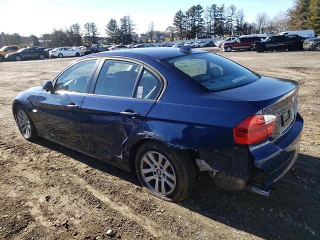 WBAVD13576KT80178 - 2006 BMW 325 XI BLUE photo 2