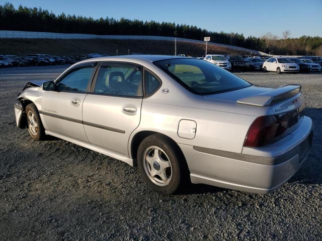 2G1WH55K829218702 - 2002 CHEVROLET IMPALA LS SILVER photo 2