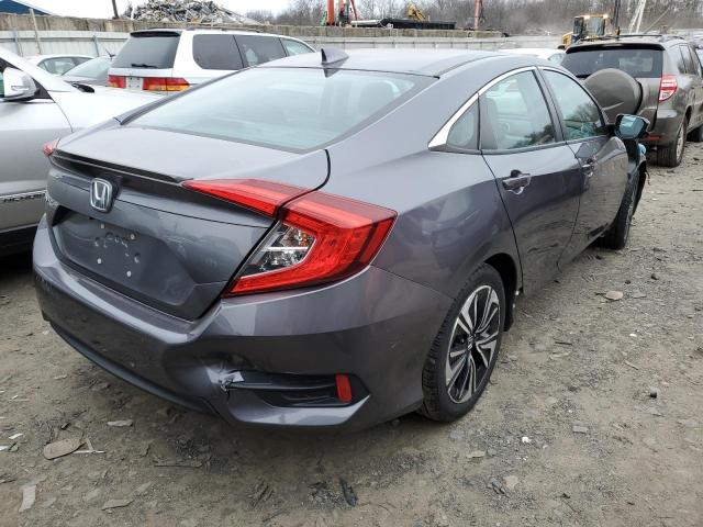 2HGFC1F70HH657689 - 2017 HONDA CIVIC EXL ნაცრისფერი ფოტო 3