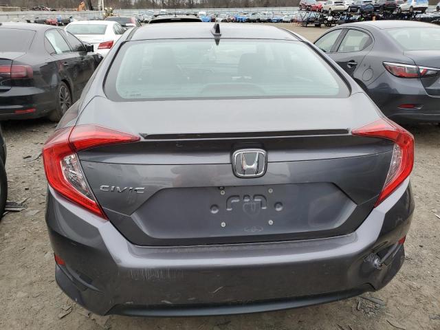 2HGFC1F70HH657689 - 2017 HONDA CIVIC EXL ნაცრისფერი ფოტო 6