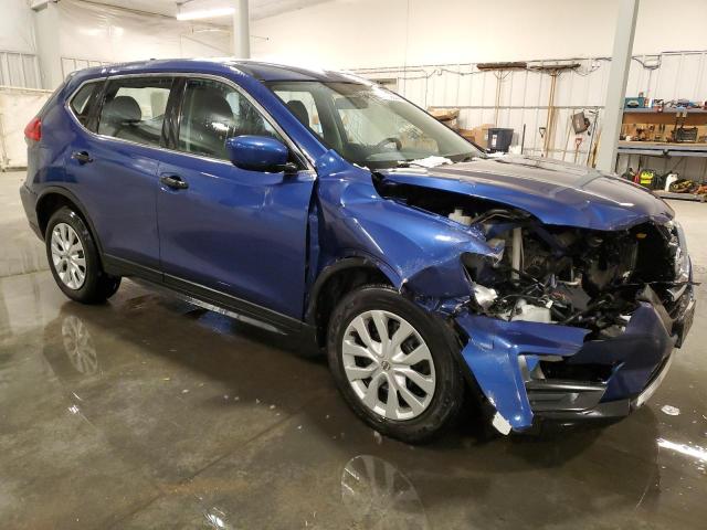 KNMAT2MV9HP528099 - 2017 NISSAN ROGUE S BLUE photo 4