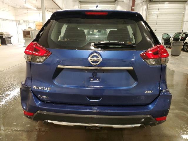 KNMAT2MV9HP528099 - 2017 NISSAN ROGUE S BLUE photo 6