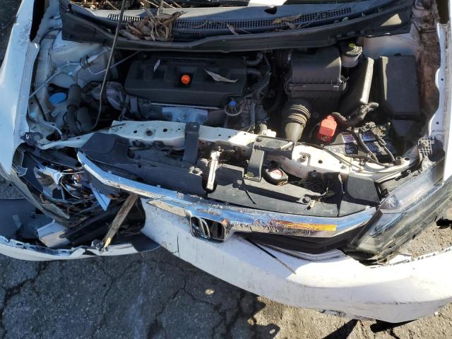 2HGFB2F8XCH575026 - 2012 HONDA CIVIC EX WHITE photo 11