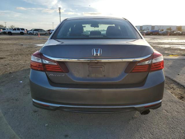 1HGCR2F31HA212929 - 2017 HONDA ACCORD LX GRAY photo 6