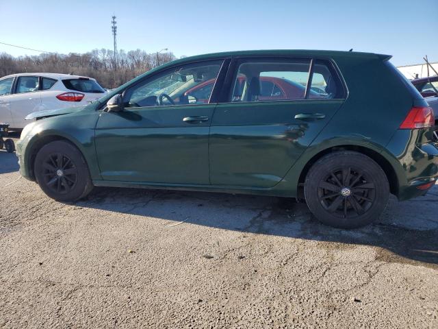 3VW217AU9FM013056 - 2015 VOLKSWAGEN GOLF GREEN photo 2