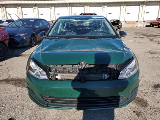 3VW217AU9FM013056 - 2015 VOLKSWAGEN GOLF GREEN photo 5