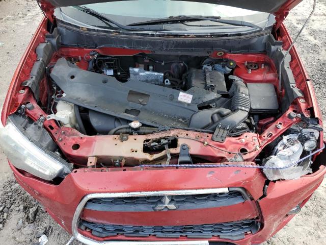 4A4AP3AU9DE022132 - 2013 MITSUBISHI OUTLANDER ES წითელი ფოტო 12