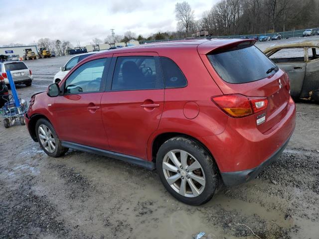 4A4AP3AU9DE022132 - 2013 MITSUBISHI OUTLANDER ES წითელი ფოტო 2
