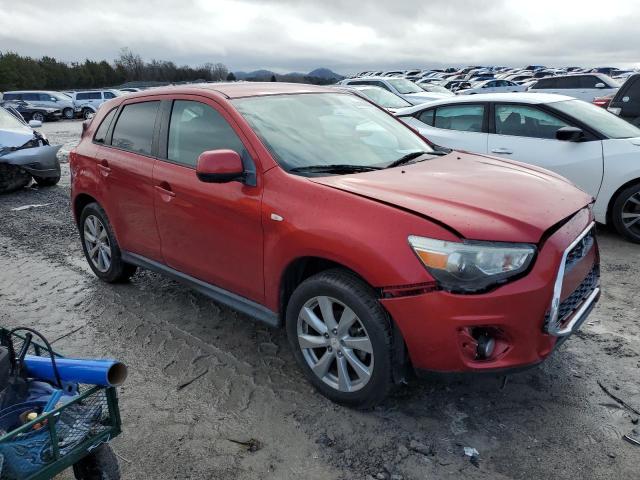 4A4AP3AU9DE022132 - 2013 MITSUBISHI OUTLANDER ES RED photo 4