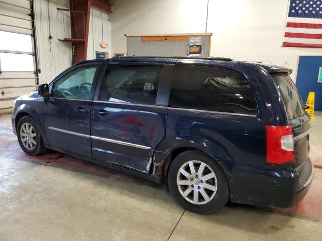 2C4RC1BG5DR511567 - 2013 CHRYSLER TOWN & COU TOURING BLUE photo 2